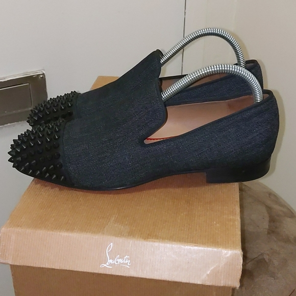 Louboutin spiks mocassins - Picture 2 of 6